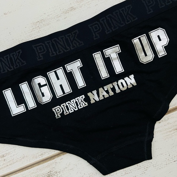 VS PINK Nation Extra Low Rise Hipster Large Vintage Rare - Picture 2 of 7